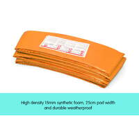 Kahuna 8ft Trampoline Replacement Pad Round - Orange thumbnail