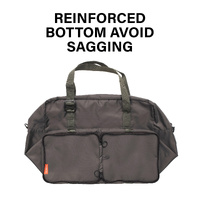 Shopper Bag Travel Duffle Bag Foldable Laptop Luggage Nylon KO-BOSTON KHAKI thumbnail
