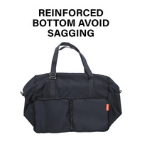 Shopper Bag Travel Duffle Bag Foldable Laptop Luggage Nylon KO-BOSTON NAVY thumbnail