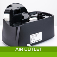 Air Humidifier Ultrasonic Cool Diffuser 6L BLACK thumbnail