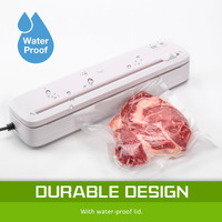 Kitchen Vacuum Food Sealer Sous Vide Machine 100W WHITE thumbnail