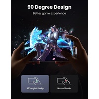 UGREEN 20299 Right Angle USB-C Fast Charging Cable 5Gbps 1M thumbnail