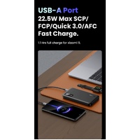 UGREEN 25742 10000mAh Two-way Fast Charging Power Bank Black thumbnail