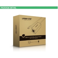 UGREEN 30287 USB-C 10/100Mbps Ethernet Adapter thumbnail