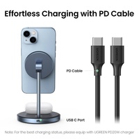 UGREEN 90668 2-in-1 Magnetic Wireless Charging Station thumbnail