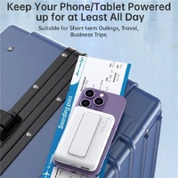 CHOETECH B662-WH USB-A + USB-C + Wireless Magnetic Power bank 5000mAh (White) thumbnail