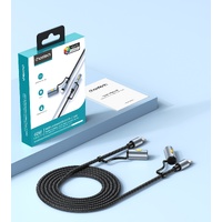 CHOETECH CC1001 Smart PD60W 4-in-1 USB C to C cable 1.2M thumbnail