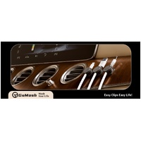 CHOETECH MCC001-BK 6 Pack Professional grade Magnetic Lock Cord Holder Clips Black thumbnail