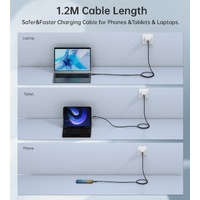 CHOETECH XCC-1042 Gen3.0 USB4.0 with 8K @ 60hz Video & Audio 240W USB-C to C Braided Cable 2M thumbnail