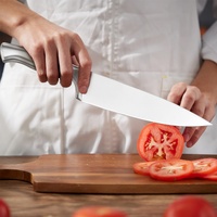 Warmot 5-Piece Ultra Sharp High Carbon Stainless Steel Chefs Kitchen Knife Set with Gift Box (750C) thumbnail