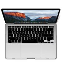MacBook Air 13 Inch Case 2020 2019 2018, A1932, A2179,A2337 Shell Case Keyboard Cover Black thumbnail