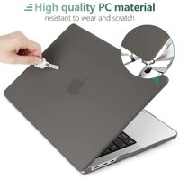 Suitable for  2023 2022 MacBook Air 13 inch case M2 Model A2681 Hard Shell Case Keyboard Cover Grey thumbnail