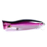 8x Popper Crank 12.5cm Fishing Lure Lures Surface Tackle Fresh Saltwater thumbnail