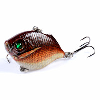 8x Popper Poppers 4.5cm Fishing Lure Lures Surface Tackle Fresh Saltwater thumbnail