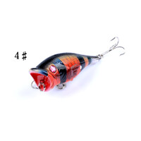 4X 6.5cm Popper Poppers Fishing Lure Lures Surface Tackle Fresh Saltwater thumbnail