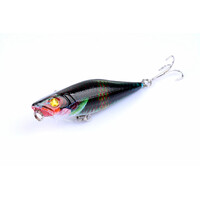 5X 7.5cm Popper Poppers Fishing Lure Lures Surface Tackle Fresh Saltwater thumbnail
