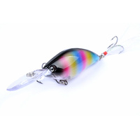6x 11cm Popper Crank Bait Fishing Lure Lures Surface Tackle Saltwater thumbnail