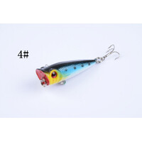 5X 5cm Popper Poppers Fishing Lure Lures Surface Tackle Fresh Saltwater thumbnail