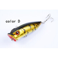 5X 6.5cm Popper Poppers Fishing Lure Lures Surface Tackle Fresh Saltwater thumbnail