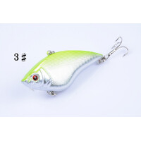 6x 7cm Vib Bait Fishing Lure Lures Hook Tackle Saltwater thumbnail