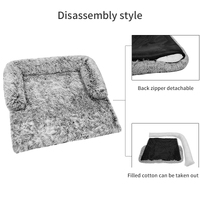 Kids Pet Sofa Bed Dog Cat Calming Waterproof Sofa Cover Protector Slipcovers L thumbnail