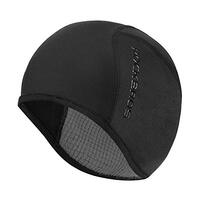 Helmet Fleece Inner Liner Cycling Skull Cap Winter Thermal MTB Mountain Cycling Cap for Men Women Headwear for Running Skiing & Winter Sports BLACK Ro thumbnail