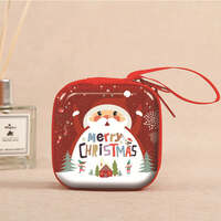 6 Pcs Set Small Gift Cute Cartoon Bags Packaging Box Christmas Coin Purse thumbnail