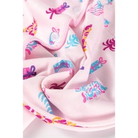 Pink Christmas Twinkle Tree Print Shirt Sleep Dress - M thumbnail