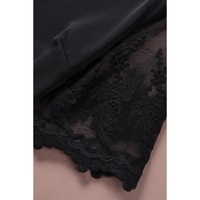 Azura Exchange Lace Sleeve Patchwork Top - S thumbnail