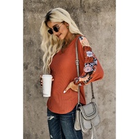 Azura Exchange Eyelet Thermal Knit Top - L thumbnail