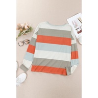 Azura Exchange Ribbed Knit Top with Pocket - XL thumbnail