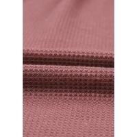 Azura Exchange Puff Sleeve Waffle Knit Top - S thumbnail