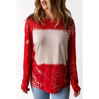 Azura Exchange Bleached Leopard Spot Pullover - S thumbnail