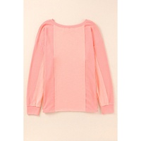 Azura Exchange Patchwork Long Sleeve Top - S thumbnail