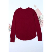 Azura Exchange Crew Neck Long Sleeve Top - L thumbnail