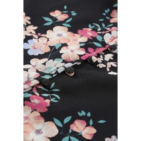 Azura Exchange Wildflower Print Chiffon Blouse - M thumbnail