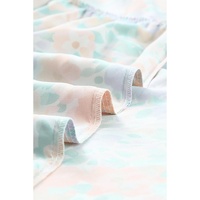 Azura Exchange Print Keyhole Back Short Sleeve Babydoll Blouse - L thumbnail