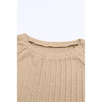 Azura Exchange Ribbed Knit Long Sleeve Top - S thumbnail