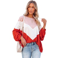 Azura Exchange Chevron Knit Top - L thumbnail