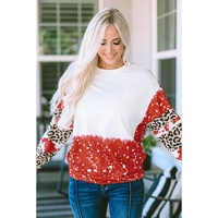 Azura Exchange Leopard Tie-Dye Long Sleeve Top - L thumbnail