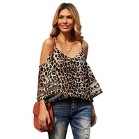 Azura Exchange Cold Shoulder Blouse - XL thumbnail