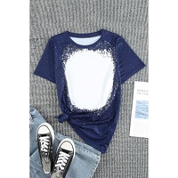 Azura Exchange Tie-dyed Round Neck Short Sleeve T-shirt - S thumbnail