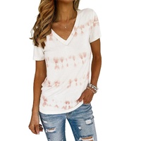 Azura Exchange Striped Tie Dye Tee - L thumbnail