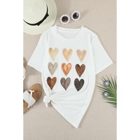 Azura Exchange Kind Heart Print T-shirt - XL thumbnail