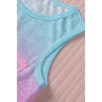 Multicolor Ombre Tank Top - L thumbnail