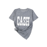 Azura Exchange CASH Letter Print Tee - 2XL thumbnail