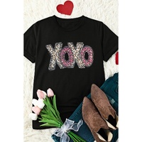 Azura Exchange Leopard Letter Print T Shirt - 2XL thumbnail