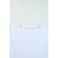 Azura Exchange V-Neck Puff Sleeve T-Shirt - XL thumbnail