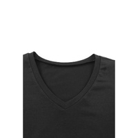 Azura Exchange V-Neck Puff Sleeve T-Shirt - L thumbnail