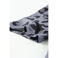 Azura Exchange Leopard Patchwork Short Sleeve Top - XL thumbnail